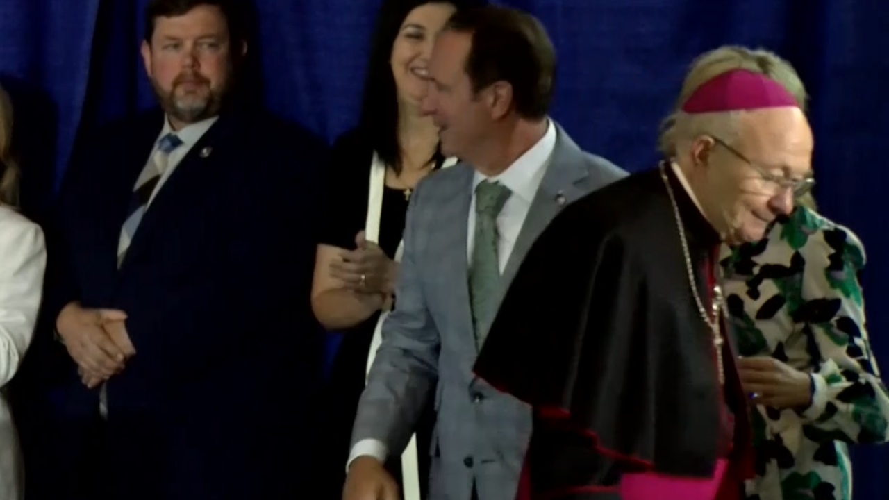 Homeless funding creates possible fallout between Louisiana governor & Lafayette bishop